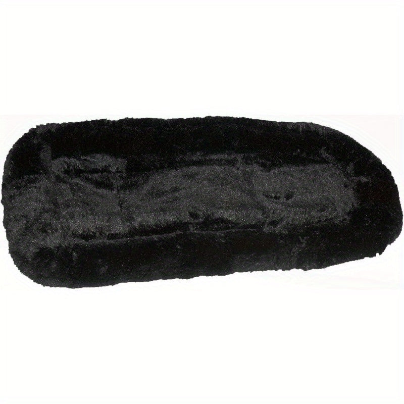 View 360 Ultra Plush Carrier Pad for Dogs & Cats - Machine Washable, Soft Polyfiber Pet Bed with Onyx Black Design, Fits Small to Large Breeds, Durable & Comfortable Pet Travel Accessory