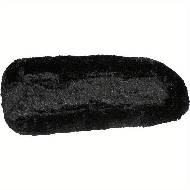View 360 Ultra Plush Carrier Pad for Dogs & Cats - Machine Washable, Soft Polyfiber Pet Bed with Onyx Black Design, Fits Small to Large Breeds, Durable & Comfortable Pet Travel Accessory